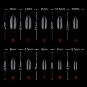 Soft Gel Oval Tip-PT11-CLEAR