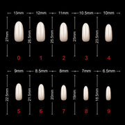 Soft Gel Oval Tip-PT11-NATURAL