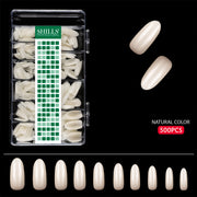 Soft Gel Oval Tip-PT11-NATURAL