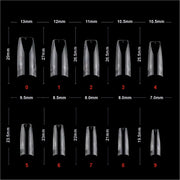 Soft Gel French Tip-PT14-CLEAR