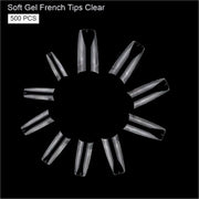 Soft Gel French Tip-PT14-CLEAR
