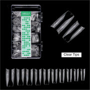 Soft Gel French Tip-PT14-CLEAR