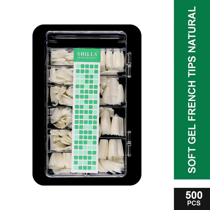 Soft Gel French Tip-PT14-NATURAL - Shills Professional