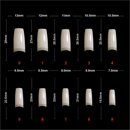 Soft Gel French Tip-PT14-NATURAL - Shills Professional
