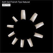 Soft Gel French Tip-PT14-NATURAL