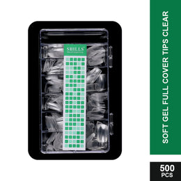 Soft Gel Full Cover Tip-PT15-CLEAR