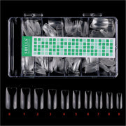 Soft Gel Full Cover Tip-PT15-CLEAR