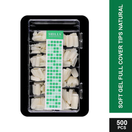 Soft Gel Full Cover Tip-PT15-NATURAL