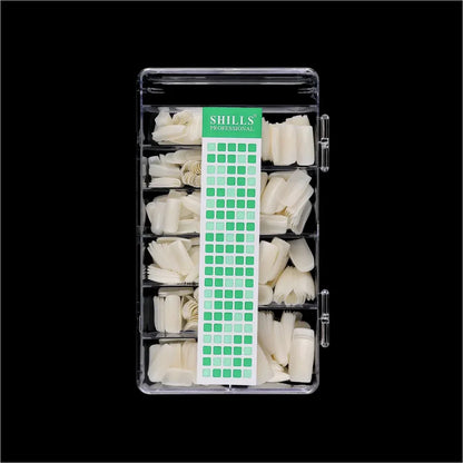 Soft Gel Full Cover Tip-PT15-NATURAL - Shills Professional