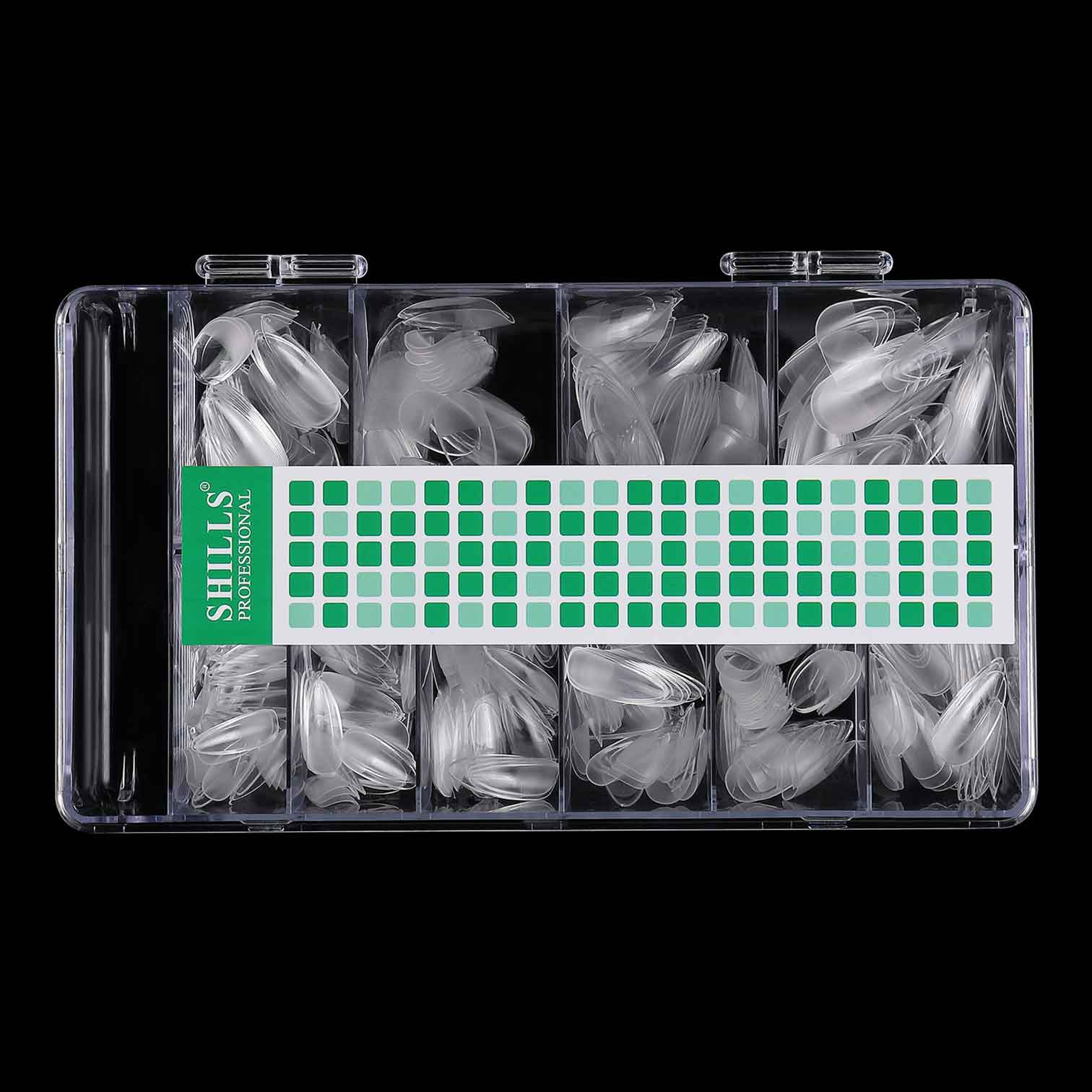 Soft Gel Matte Waterdrop Tips-PT17-CLEAR