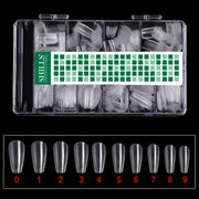 Soft Gel Matte T-Shape Tips-PT19-CLEAR