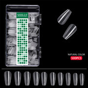 Soft Gel Matte T-Shape Tips-PT19-CLEAR