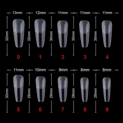 Soft Gel T-Shape Tips-PT20-CLEAR - Shills Professional