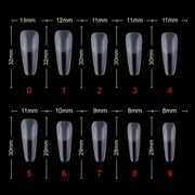 Soft Gel T-Shape Tips-PT20-CLEAR
