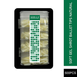 Soft Gel Short Ballet Tip-PT22-Natural