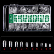 Soft Gel Short Oval Tip-PT23-CLEAR