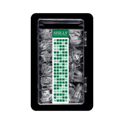 Soft Gel Short Oval Tip-PT23-CLEAR - Shills Professional
