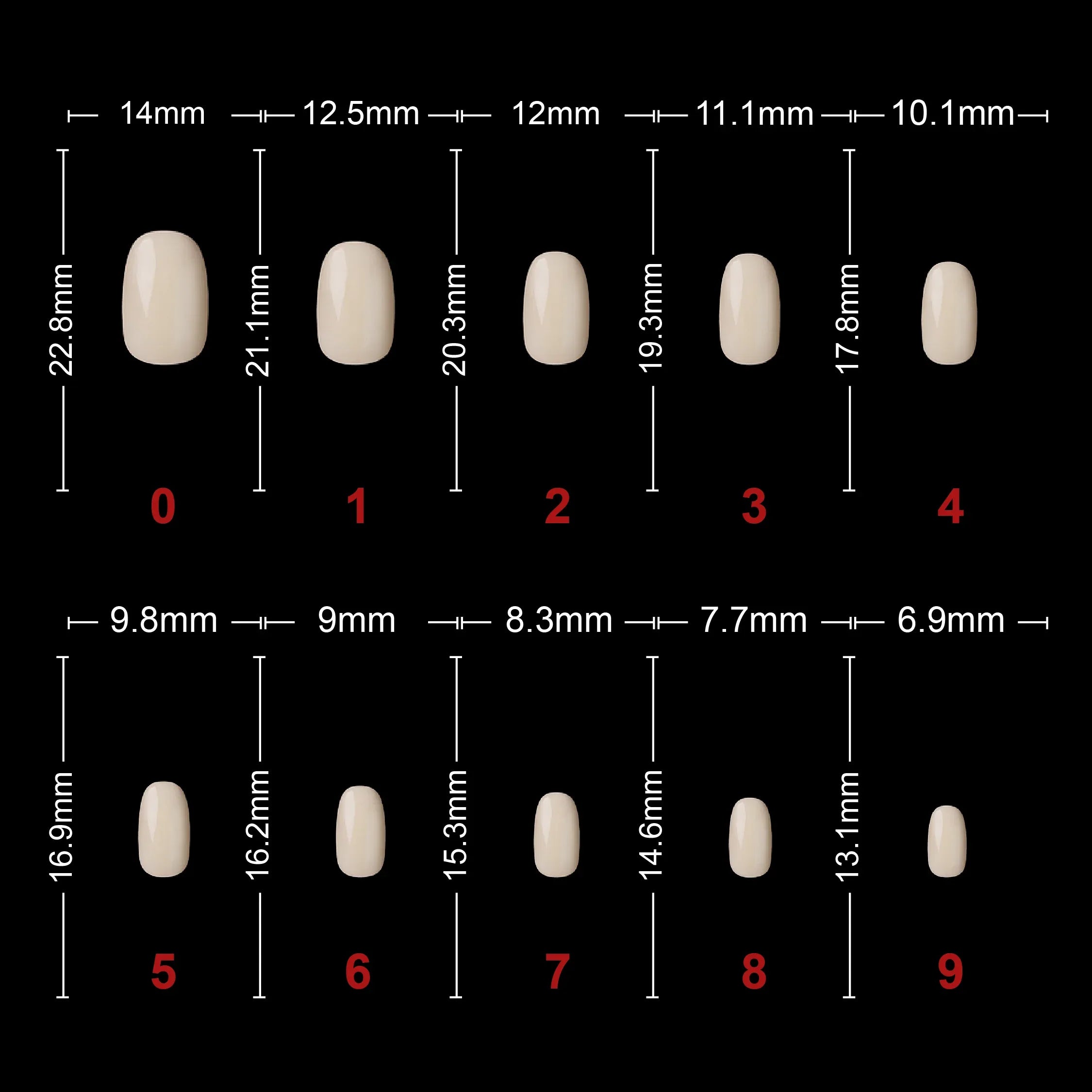 Soft Gel Short Oval Tip-PT23-NATURAL - Shills Professional