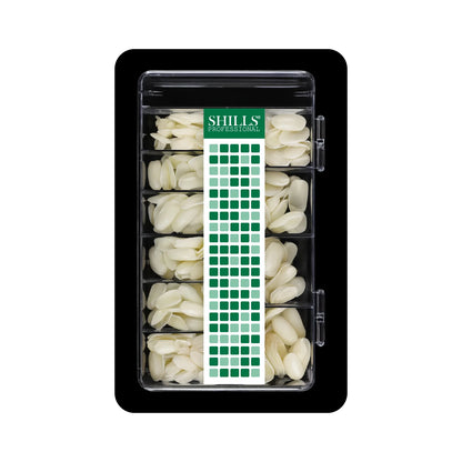 Soft Gel Short Oval Tip-PT23-NATURAL - Shills Professional