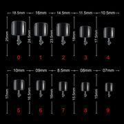 Soft Gel Toenail Tips-PT24-CLEAR