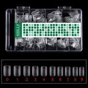 Soft Gel Short Square Tip-PT25-Clear