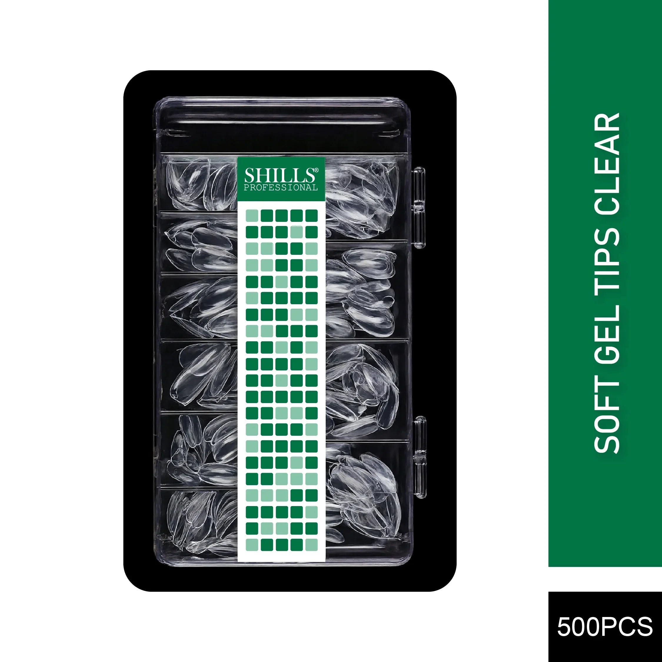 Soft Gel Tips-PT27-CLEAR - Shills Professional