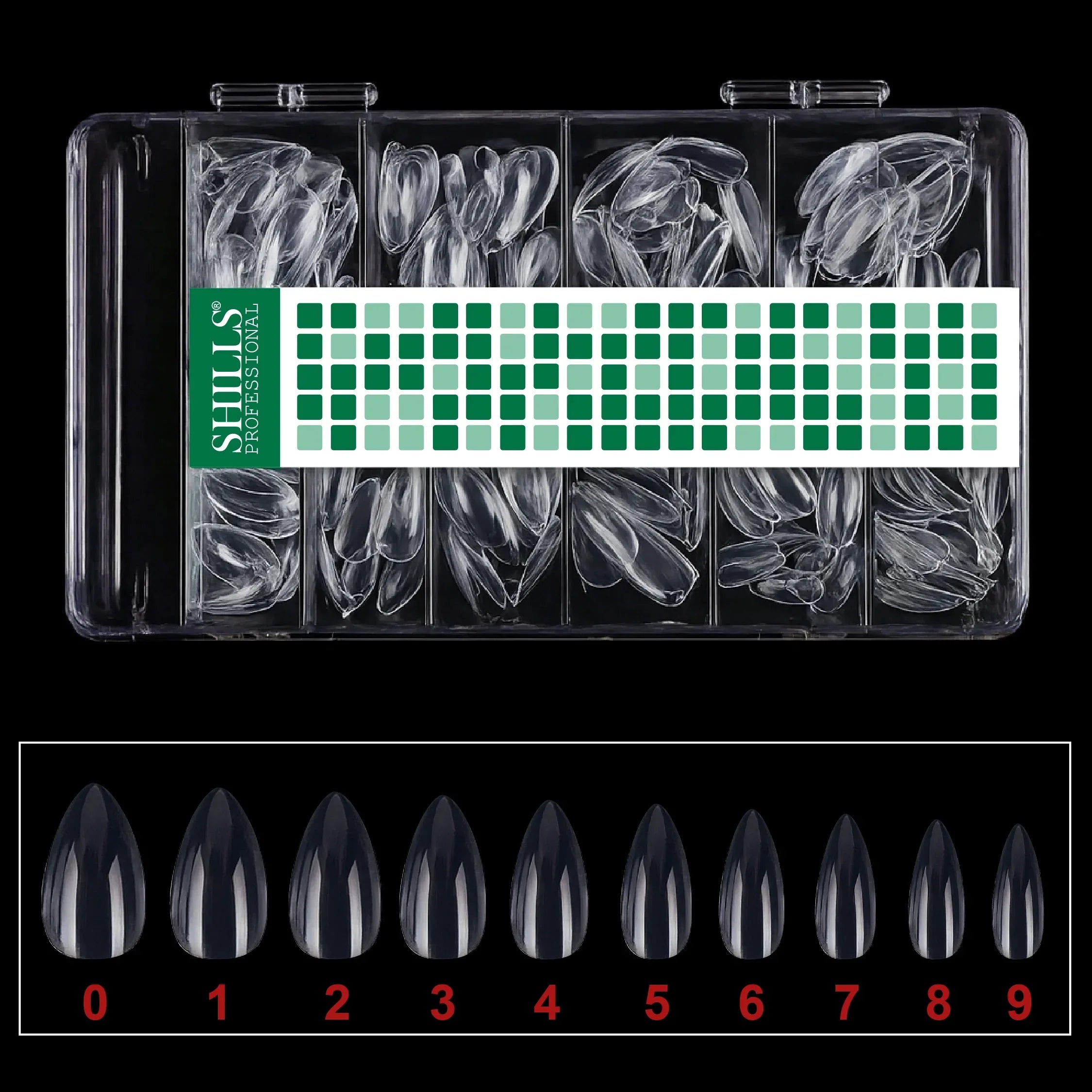 Soft Gel Tips-PT27-CLEAR - Shills Professional