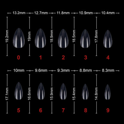 Soft Gel Tips-PT27-CLEAR - Shills Professional