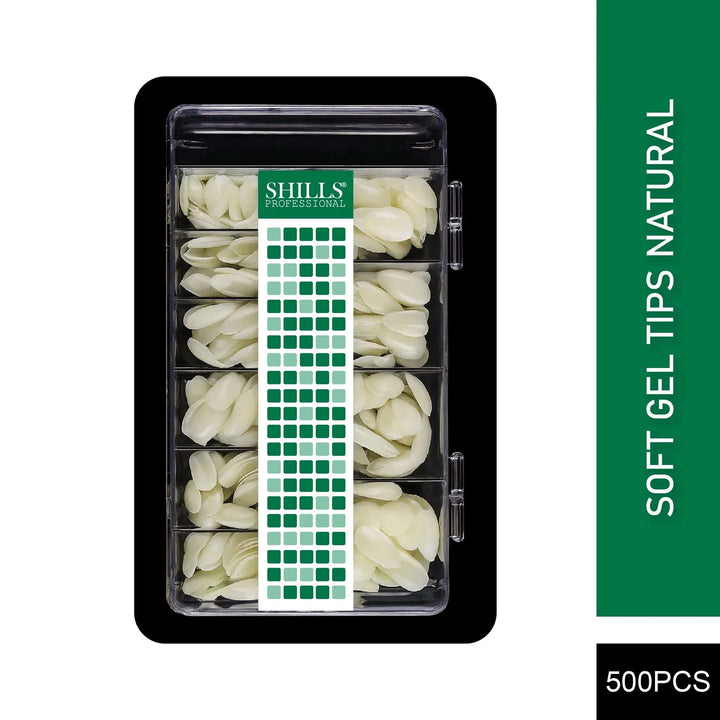 Soft Gel Tips-PT27-NATURAL - Shills Professional