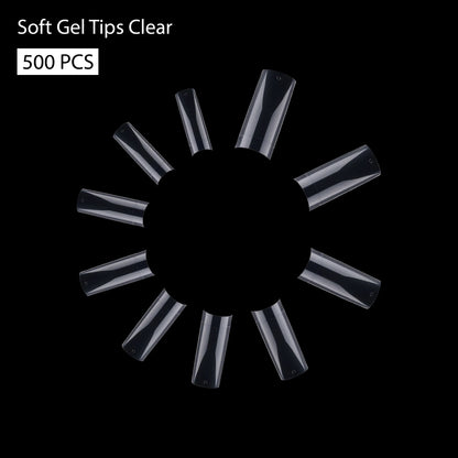 Soft Gel Tips-PT30-CLEAR - Shills Professional