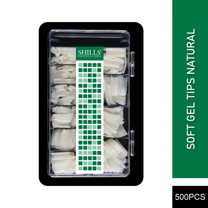 Soft Gel Tips-PT30-NATURAL - Shills Professional