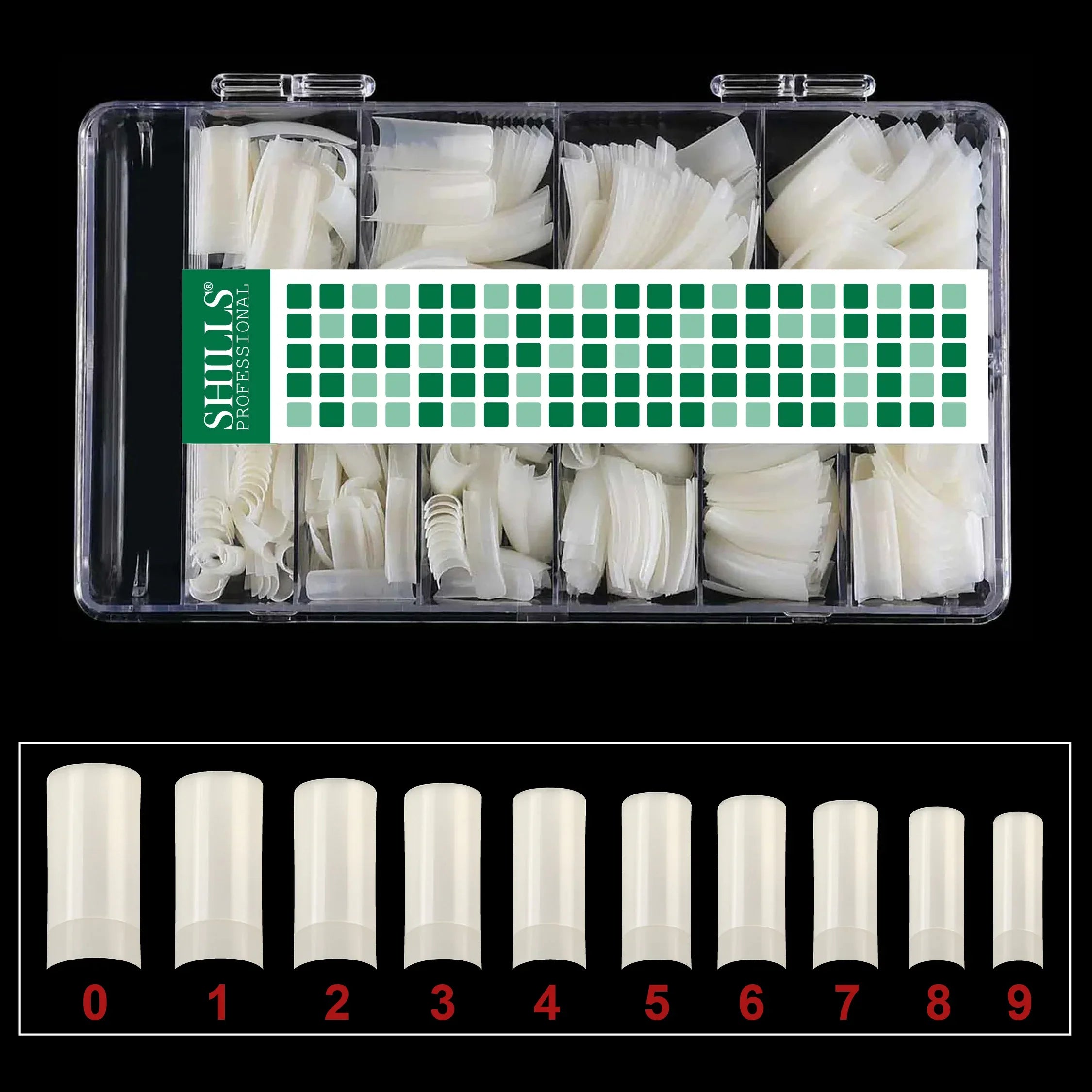 Soft Gel Tips-PT30-NATURAL - Shills Professional