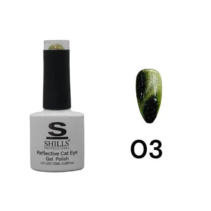 Reflective Cat Eye Gel Polish - Shills Professional