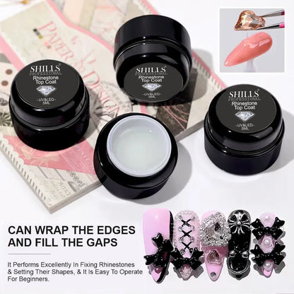 Rhinestone Top Coat 5ml - Shills Professional