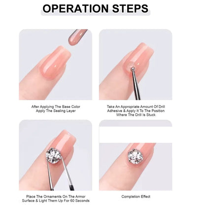 Rhinestone Top Coat 5ml - Shills Professional