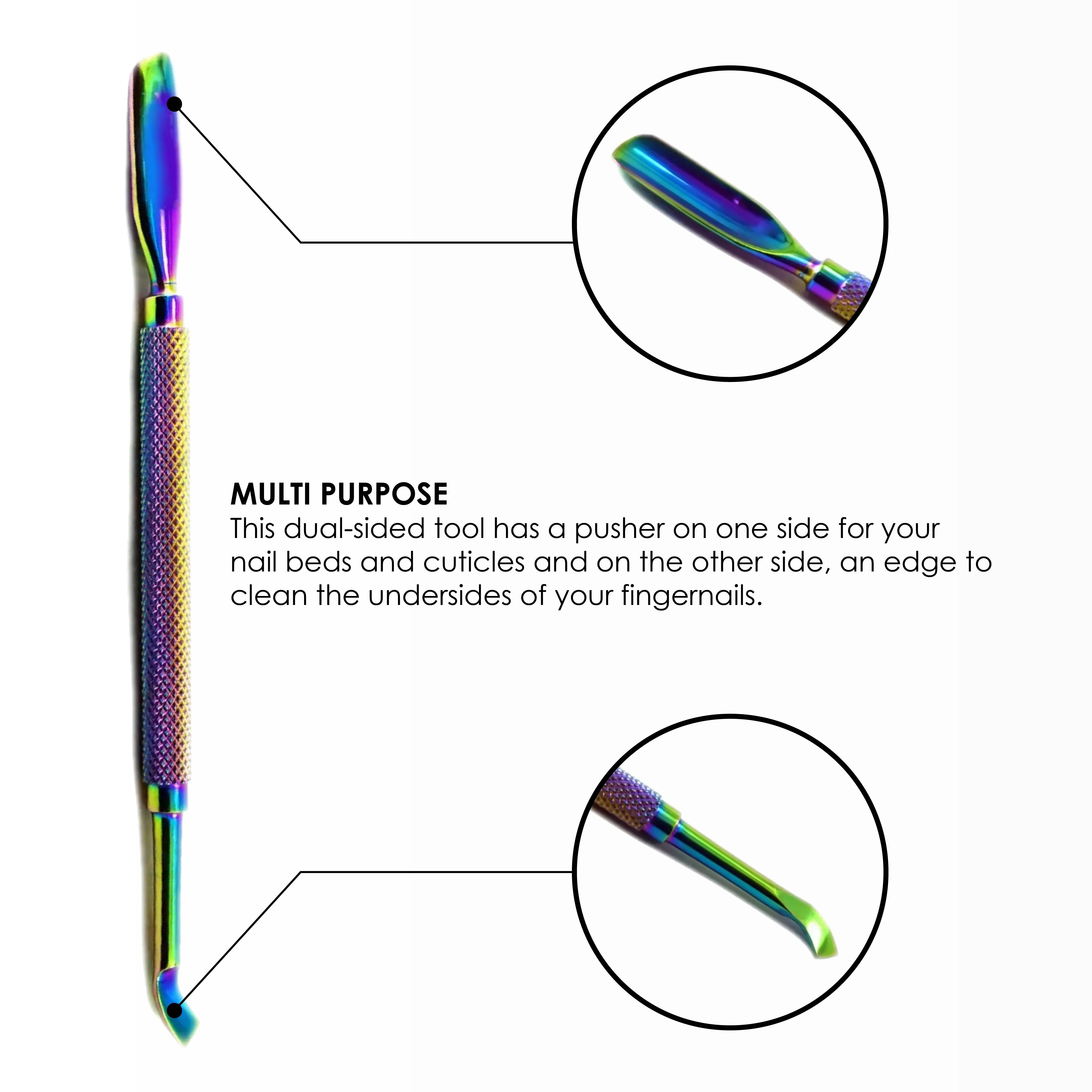 Rainbow Cuticle Pusher S-505 - Shills Professional