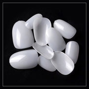 PKT 500pcs Short Round Shape Nail Tips Natural