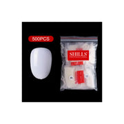 PKT 500pcs Short Round Shape Nail Tips Natural