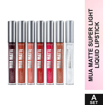 Mua Matte Super Light Liquid Lipstick Set - Shills Professional