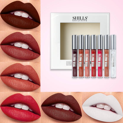 Mua Matte Super Light Liquid Lipstick Set - Shills Professional