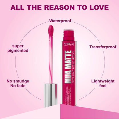 Mua Matte Super Light Liquid Lipstick Set - Shills Professional