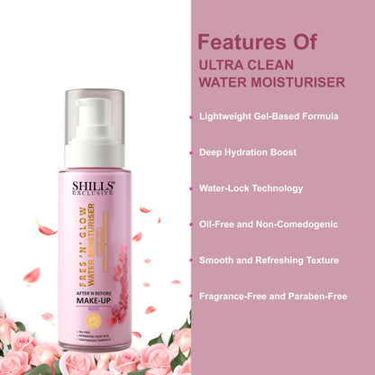 Fresh N Glow Water Moisturizing Rose - Shills Professional