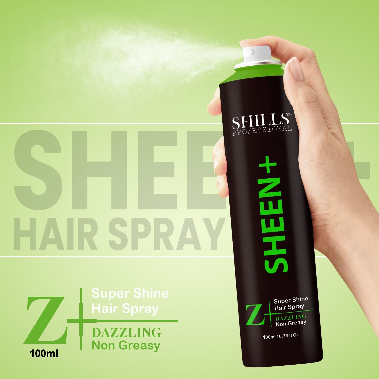 Sheen+ Super Shine Hair Spray 100ml