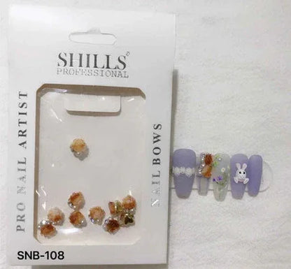Nail 3D Flower SNB-116 - Shills Professional
