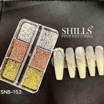 Multicolor Caviar Beads Grid - Shills Professional