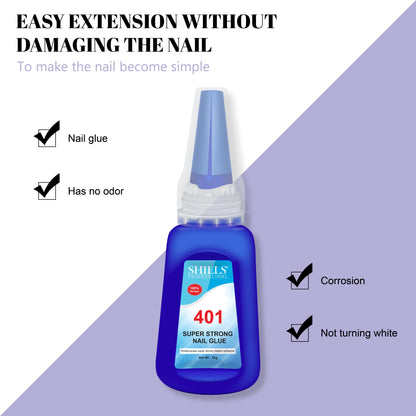 401 Super Strong Nail Glue - Shills Professional