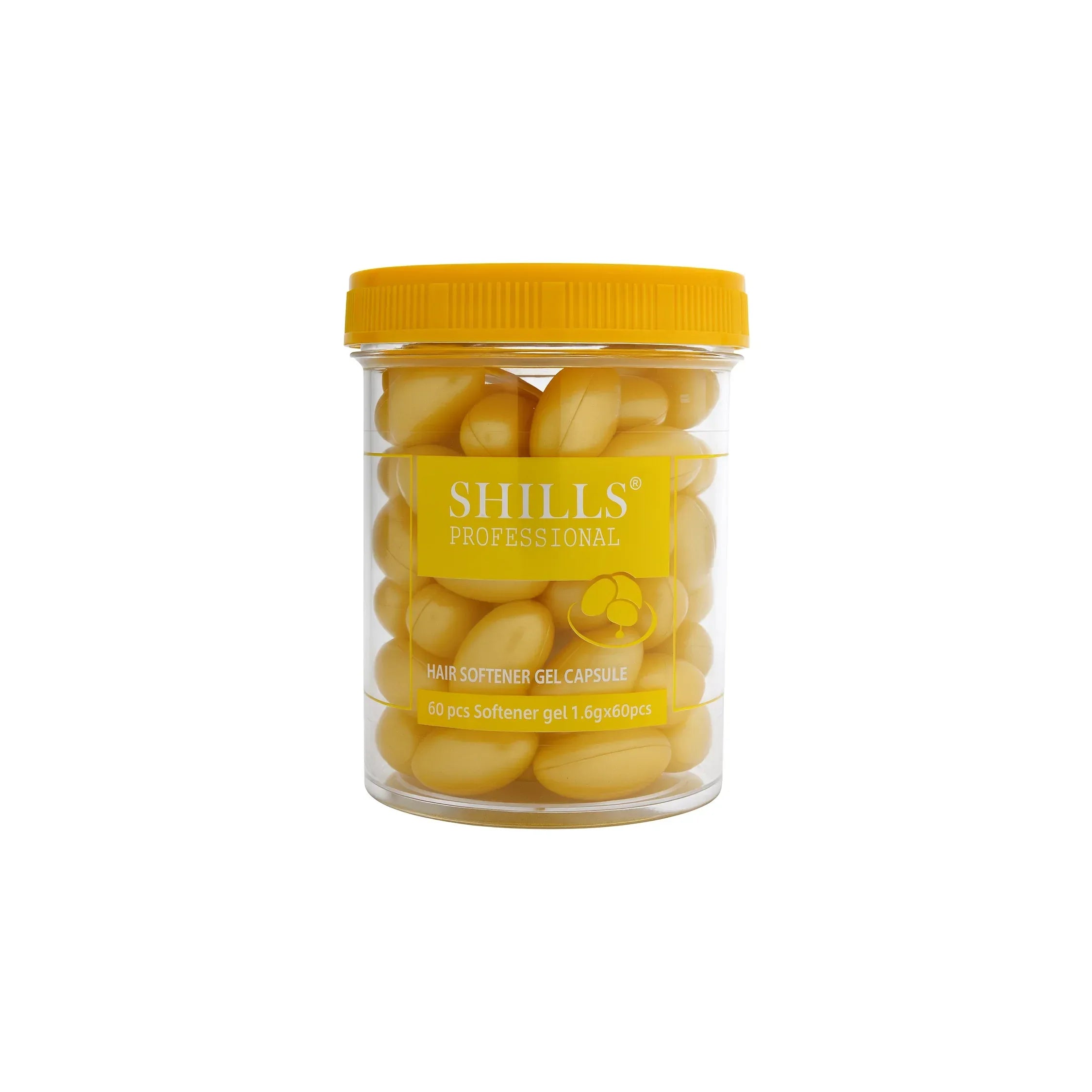Hair Softener Gel Capsule - Yellow - Shills Professional