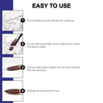 Nail Brush Cleaner 100ml - Shills Professional