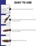 Nail Brush Cleaner 100ml - Shills Professional