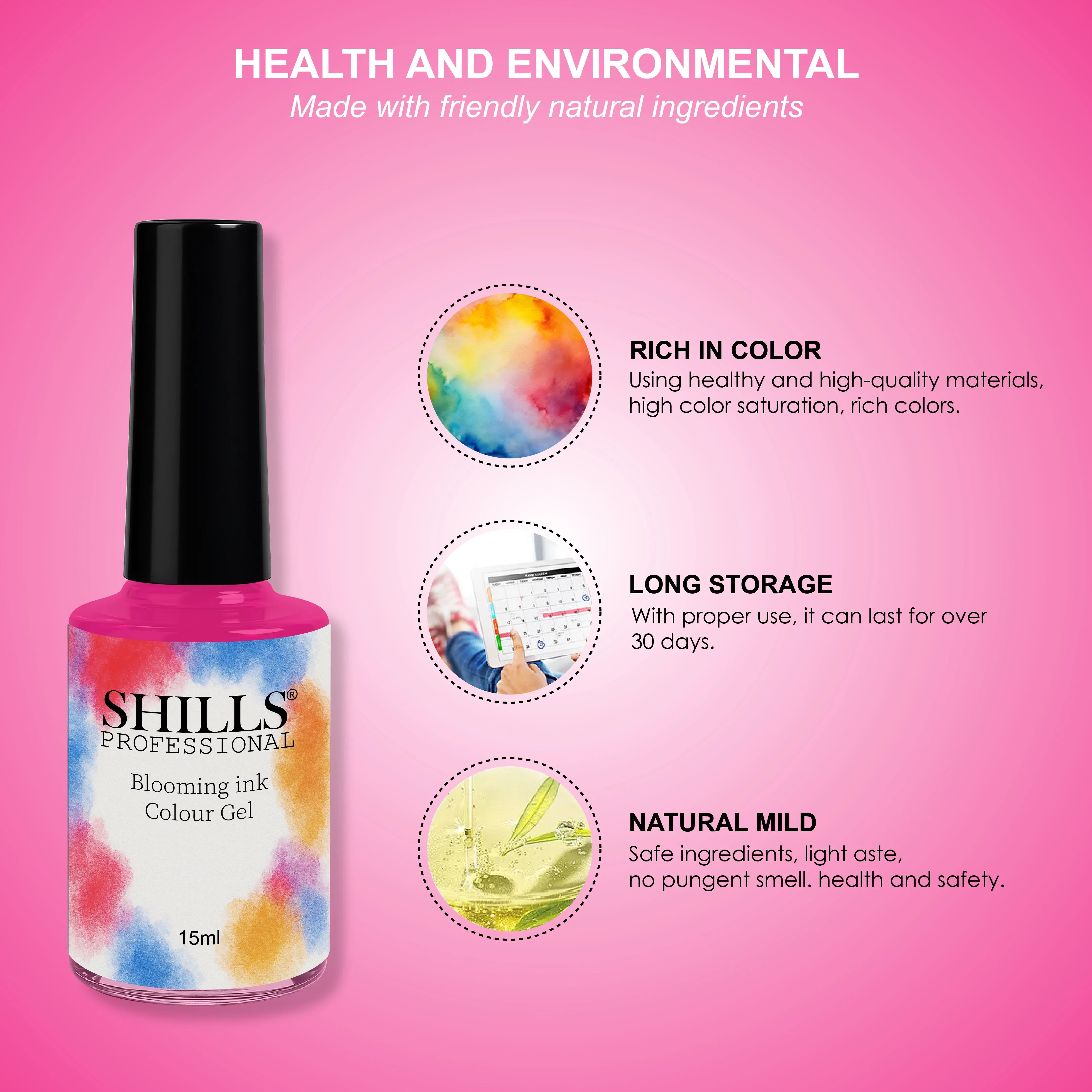 Blooming Ink Color - Shills Professional